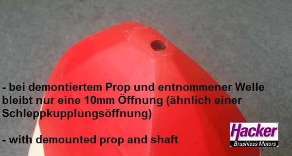 Hacker A60-18L-Glider, 149 rpm/V, extra long shaft, # 15729608