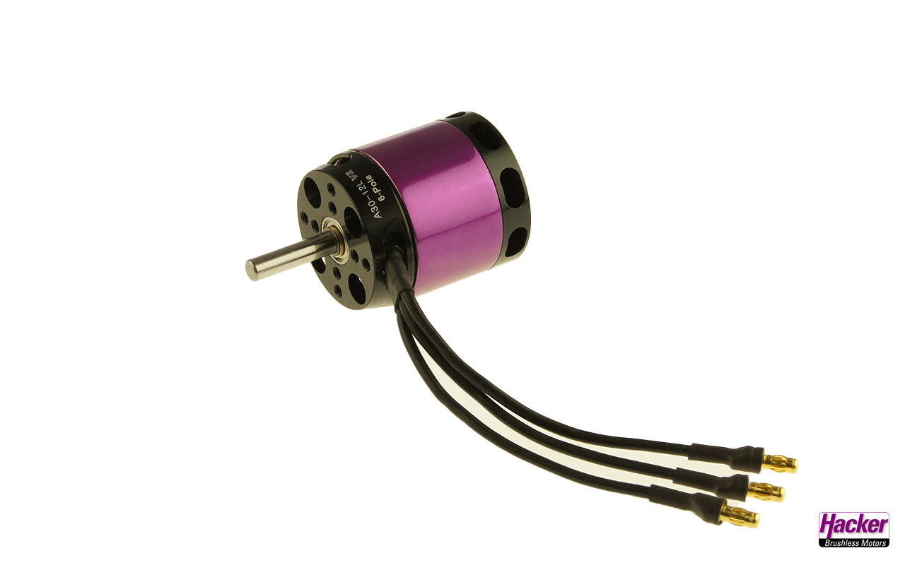 Hacker A30-12L V2, 6 Pole, 2800 U/min/Volt