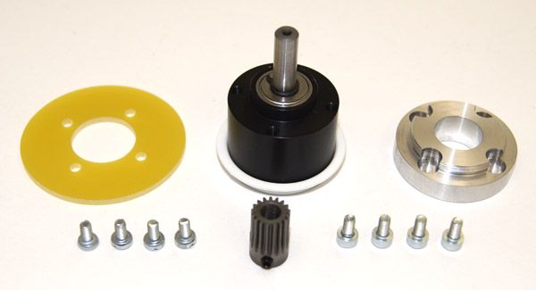 Gearbox 3.7:1 Hacker B50 Series (600 flange, 5mm pinion), # 18616800