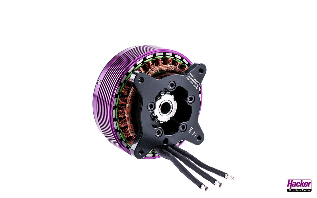 Hacker Q100-8M, 28 pol., 126 U/min/Volt, ø113 x 95.5mm, Hacker # 19990926