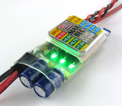 JETI Max BEC Empfängerstromversorgung aus 2S Lipo/Li-Ion Zellen