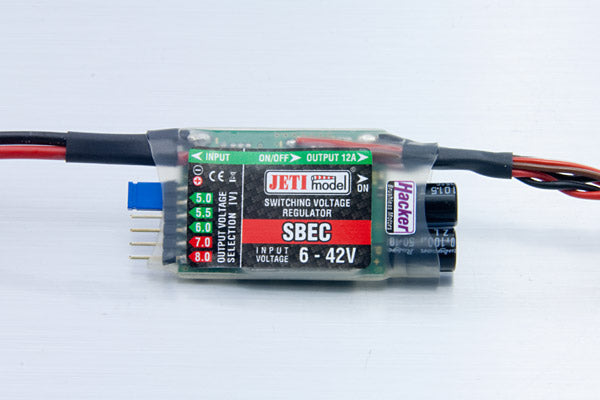 JETI S-BEC, switched receiver power supply from 6-42V # 22985471