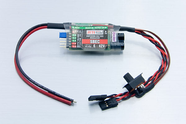 JETI S-BEC, switched receiver power supply from 6-42V # 22985471