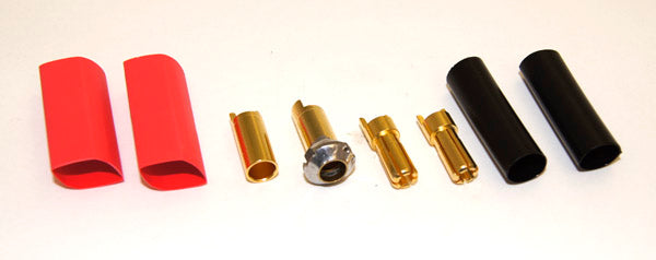 JETI ASC 5,5mm Goldsteckerset (Antiblitz-Steckersatz 5,5mm), max. 150A Dauer