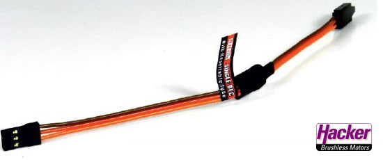 SINGLE BEC for individual 4.8V servos, 5.5V, 1A, Hacker # 22985485