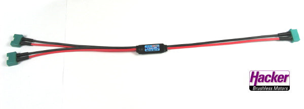 V-Kabel mit MPX-Stecker (grün"), Hacker # 22985487"