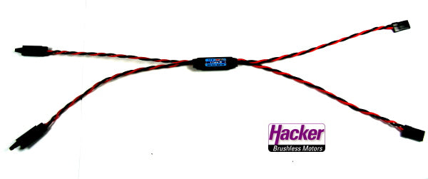 V-Kabel mit Dioden und JR-Stecker, Hacker # 22985488