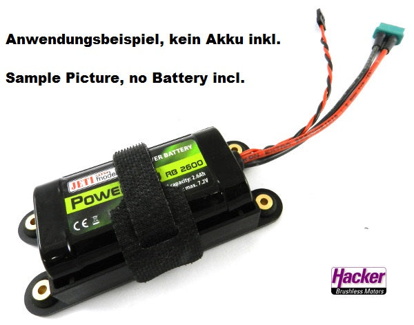 JETImodel Halteschale für Power Ion Empfängerakkus, Hacker # 22985495