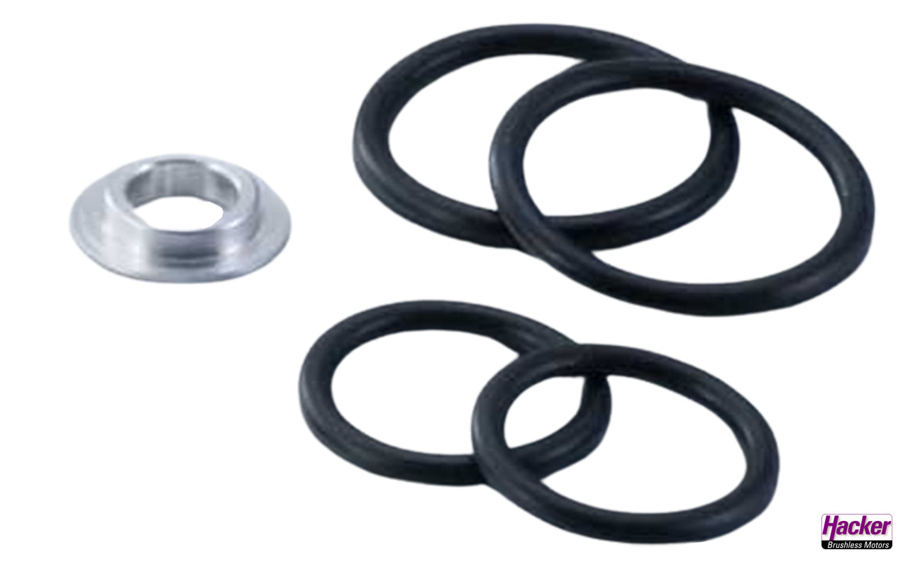 O-Ring-Adapterset für A10/A20-Motoren, Hacker # 30216900