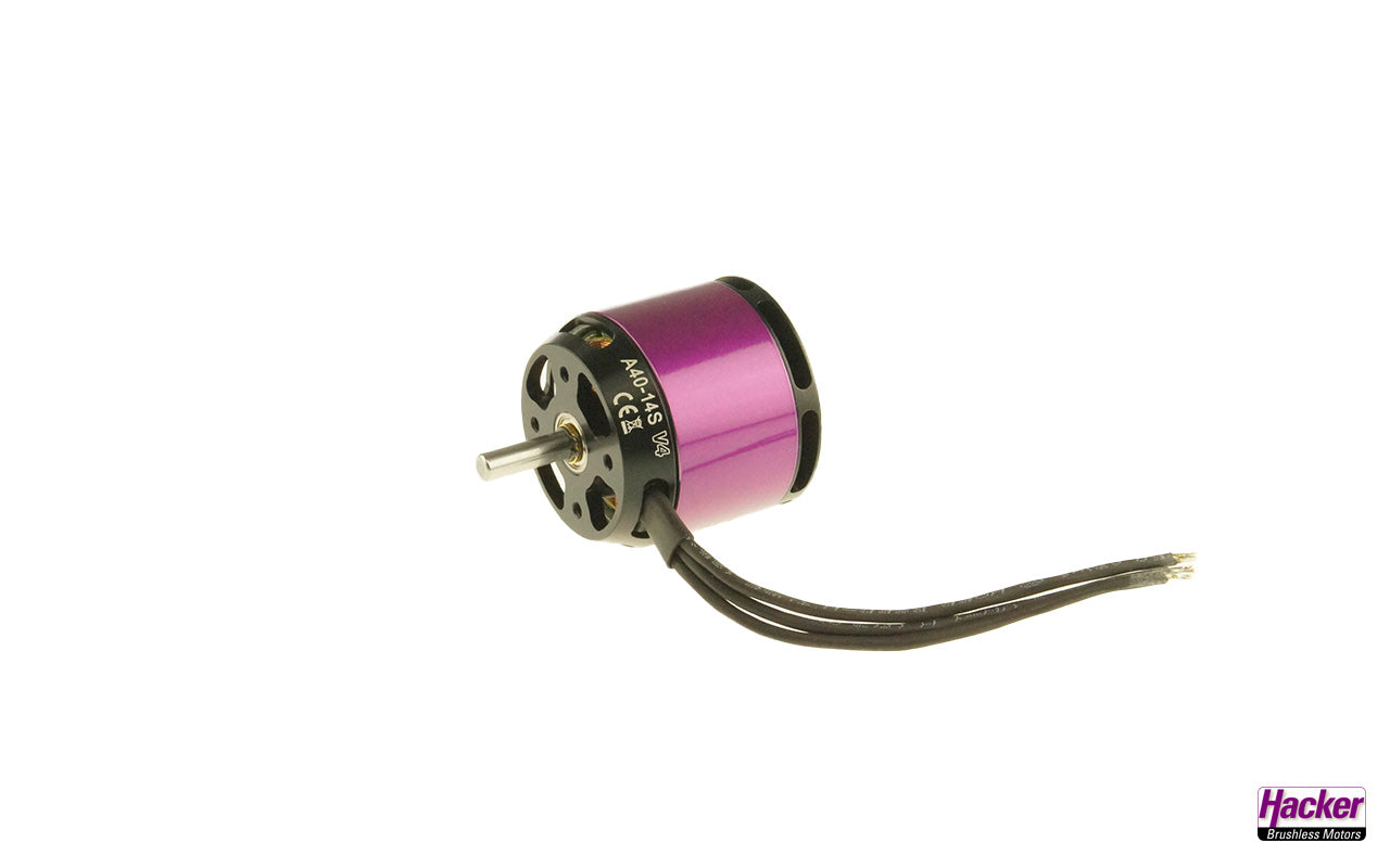 Hacker A40-14S V4, 14-Pole, 530 U/min/Volt, Hacker # 33726609