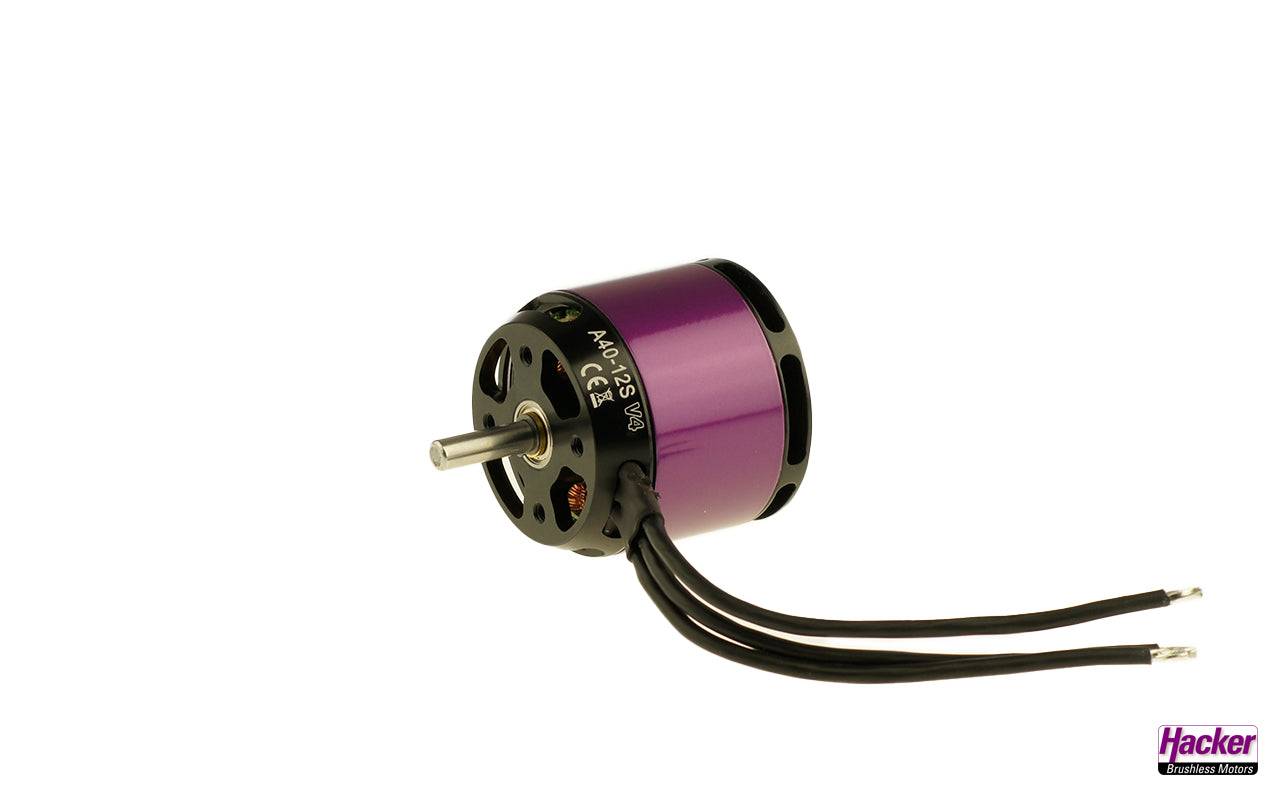 Hacker A40-12S V4, 8-Pole, 1350U/min/V, Hacker # 33726611