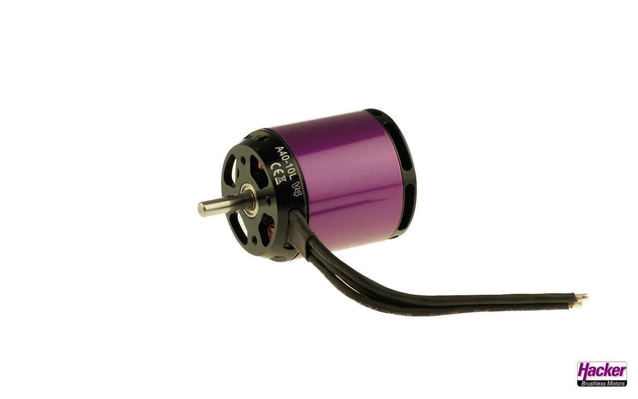 Hacker A40-10L V4, 8-Pole, 1100U/min/V, Hacker # 33726618
