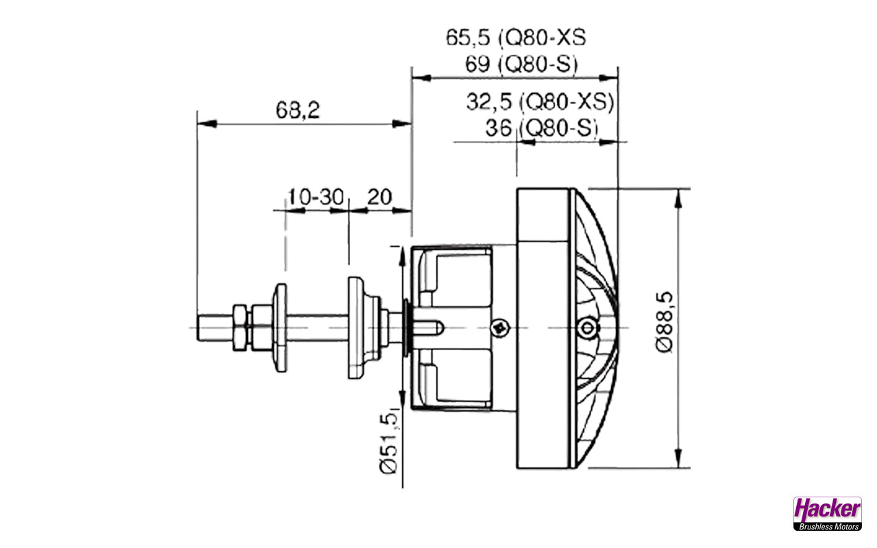 Hacker Q80-13XS F3A, Hacker # 38798013