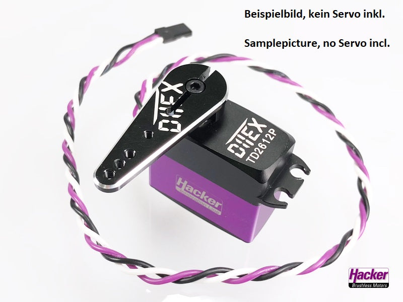 Ditex Alu Servohebel 50mm einseitig für 25 Zähne Futaba Abtriebe, # 50050050
