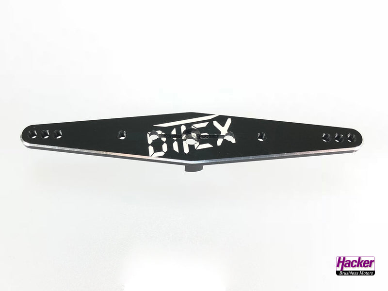 Ditex Alu Servohebel 100mm doppelseitig für 25 Zähne Futaba Abtriebe, # 50050100