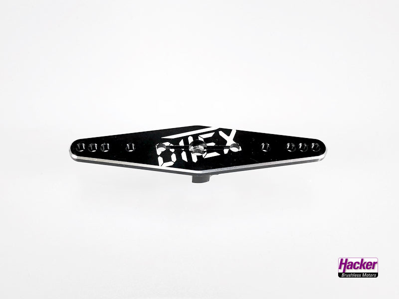 Ditex Aluminum Servo Arm 76mm Double-Sided for 25T Futaba Spline, # 50052076