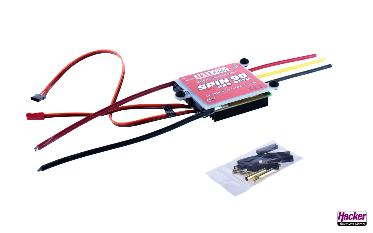 Master Spin 99 PRO,(90A Dauer) OPTO, 4-12 LiPo Zellen, # 51007009