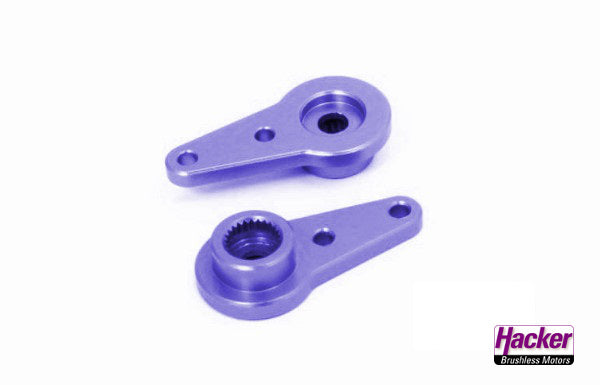 Para-RC Alu-Servohebel (2er-Satz) für Savöx / Futaba Servos, Hacker # 67002035