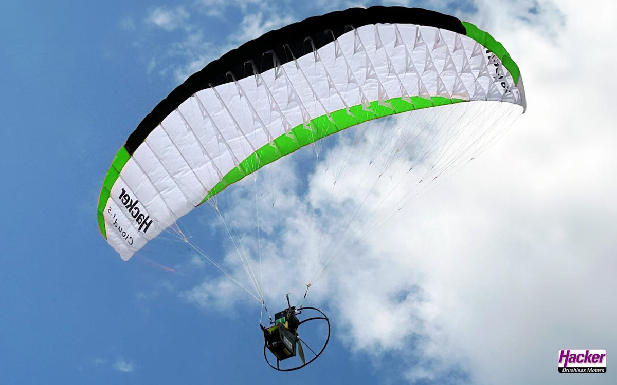 Para-RC Cloud 1.5 Komplettset ARF (grün)