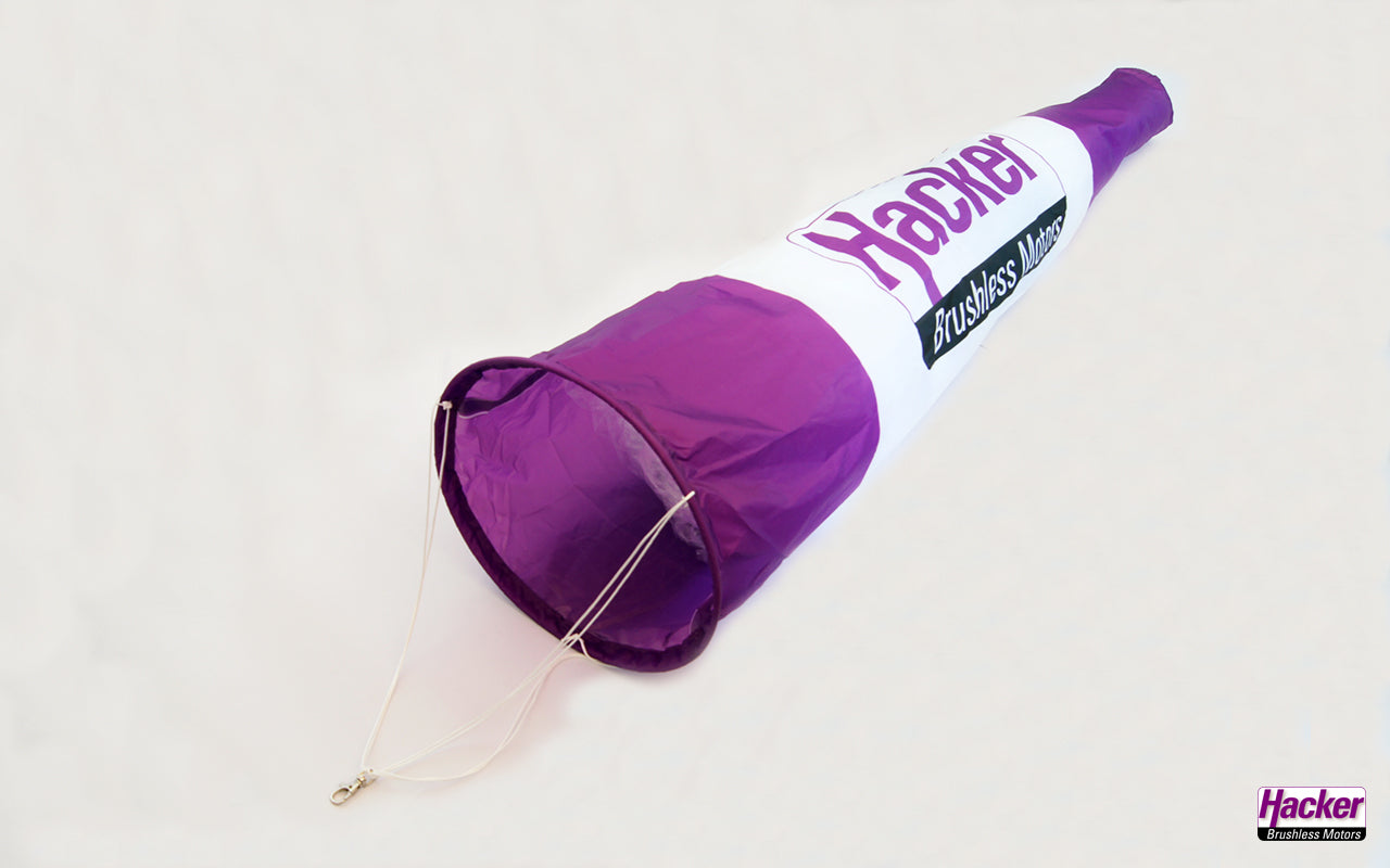 Wind Sock Hacker", length approx. 130cm, Hacker # 67007599"
