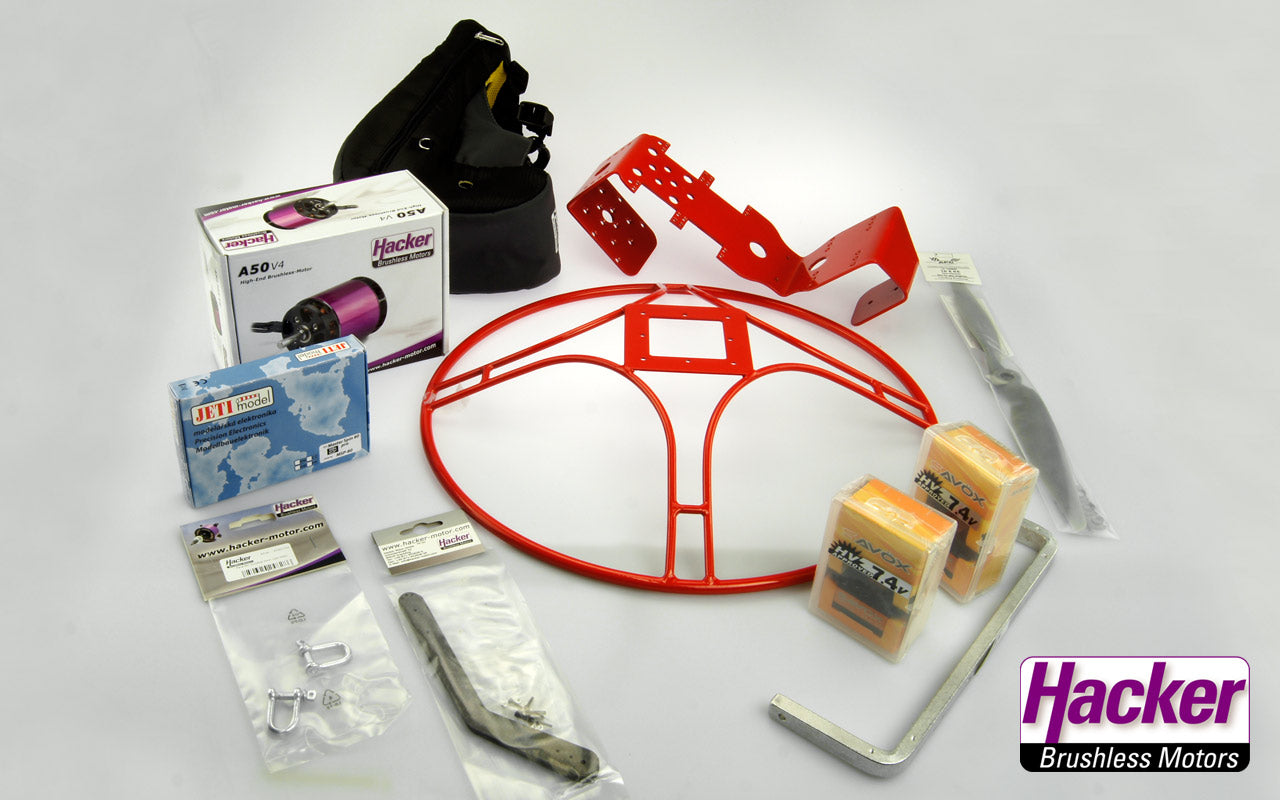 Para-RC Rucksack-Set XXL Evo (alles drin Paket)