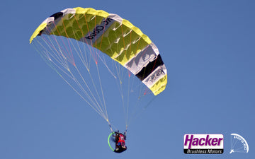 Para-RC Cloud 0.5, Backpack Set ARF, yellow, Hacker # 67058071