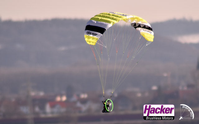 Para-RC Cloud 0.5, Backpack Set ARF, yellow, Hacker # 67058071