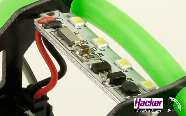 Para-RC Cloud 0.5, Backpack Set ARF, yellow, Hacker # 67058071