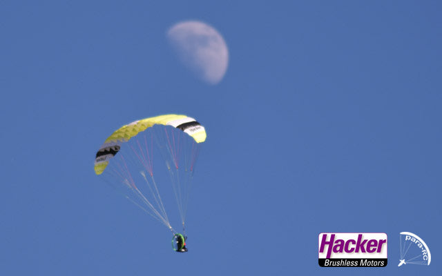 Para-RC Cloud 0.5, Backpack Set ARF, yellow, Hacker # 67058071