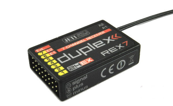 Jeti DUPLEX 2.4EX Empfänger REX 7, Hacker # 80001238