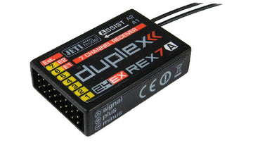 Jeti Duplex 2.4EX GYRO Empfänger REX 7 Assist, Hacker # 80001242