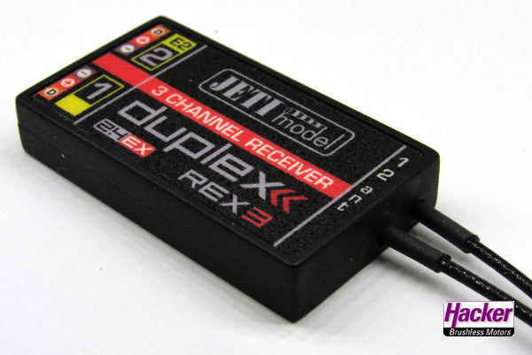 Jeti DUPLEX 2.4EX Empfänger REX 3, Hacker # 80001248