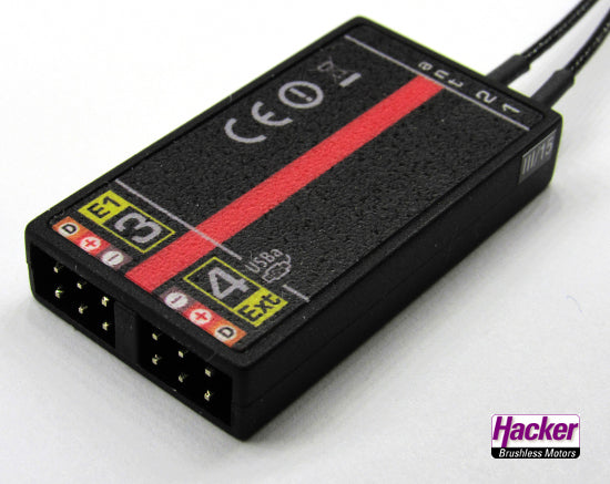 Jeti DUPLEX 2.4EX Empfänger REX 3, Hacker # 80001248