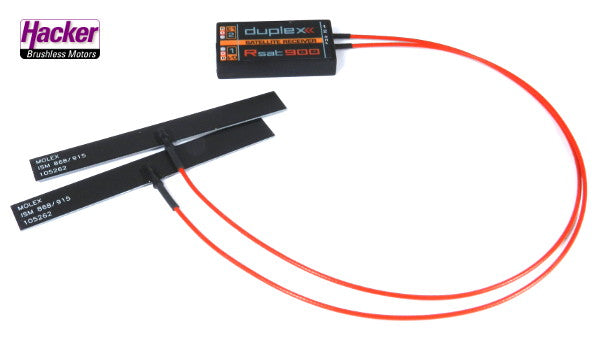 JETI DUPLEX 2.4EX Empfänger Rsat 900Mhz, Hacker # 80001250
