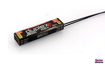 Jeti DUPLEX 2.4EX GYRO Empfänger REX 7 SLIM, Assist, Hacker # 80001255
