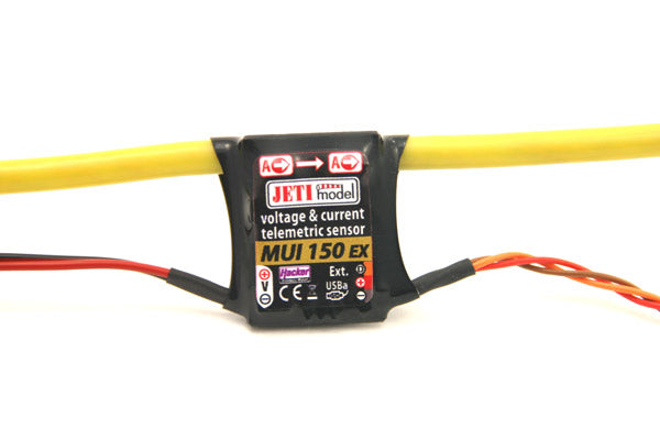 Spannungs- und Stromsensor Jeti MUI 150 (bis 150A) für Jeti Duplex 2.4Ghz System