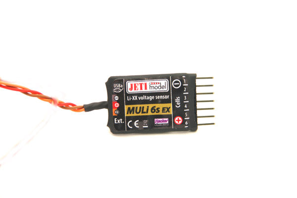 Spannungssensor MULi6S für Jeti Duplex EX 2.4Ghz System