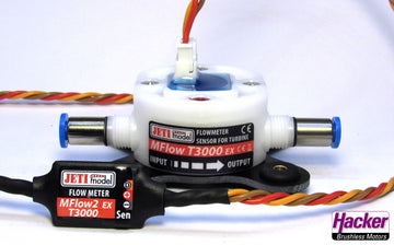 Durchflussmesser MFlow2 Turbine 3000, Jeti DUPLEX 2.4EX, Hacker # 80001323