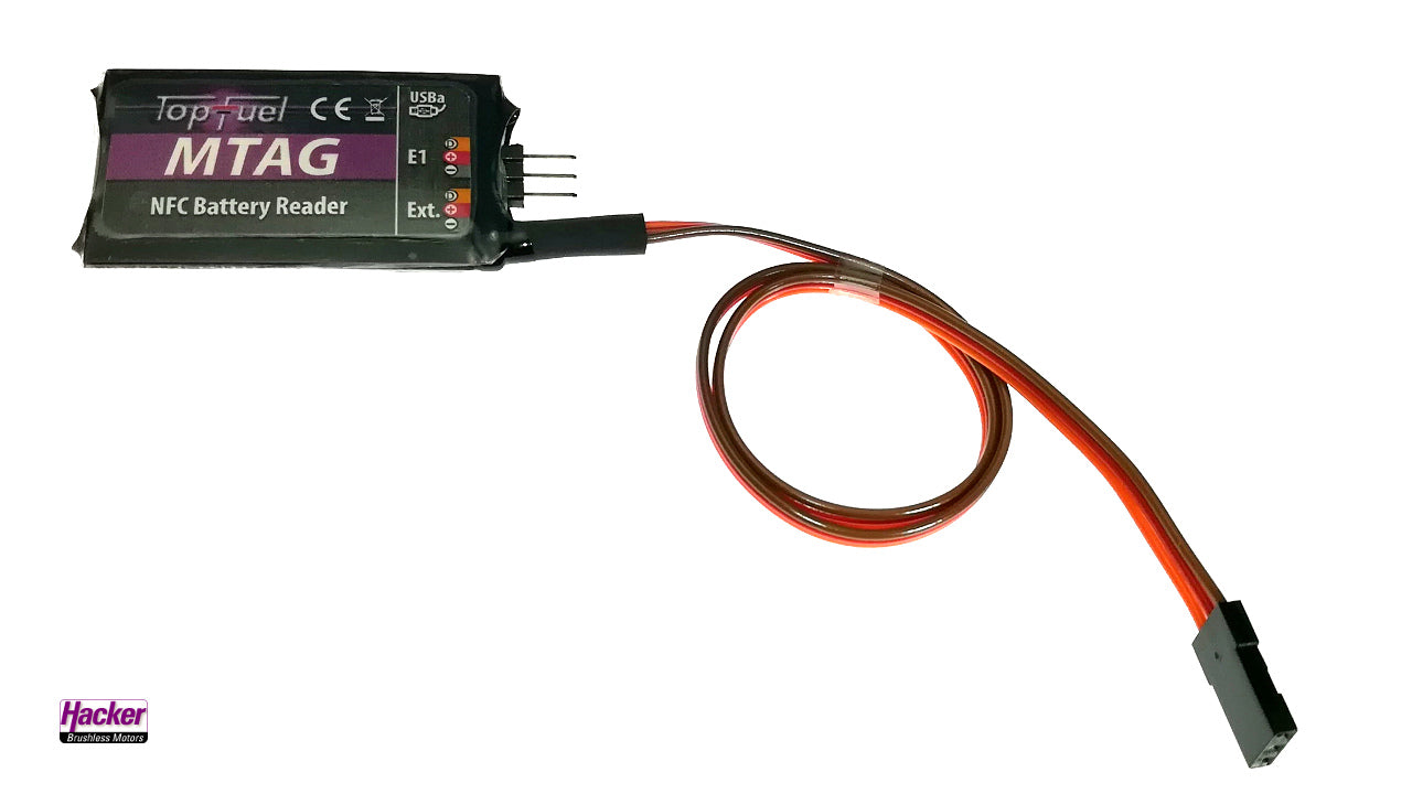 Jeti Duplex 2.4 EX Hacker TopFuel MTAG Battery Reader