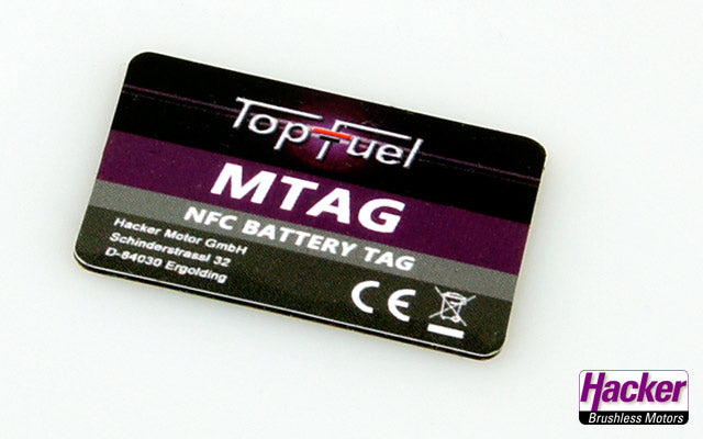Hacker TopFuel MTAG Battery Sticker, VE 4 Stück