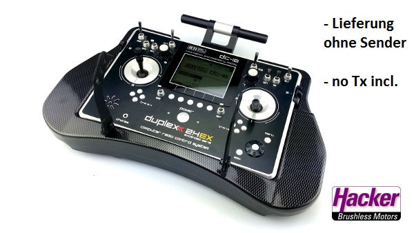 Senderpult Carbon Optik zu Jeti Sender DC-14/DC-16/DC-24, Hacker # 80001510