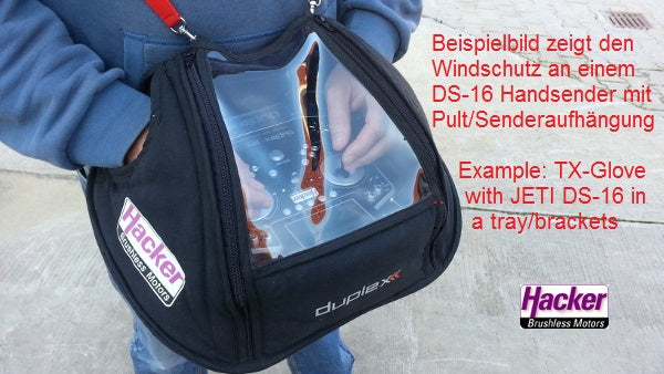 Hacker Windschutz für für Jeti Duplex DC Sender, # 80001526