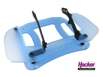 Senderpult Acryl (blau) für Jeti Handsender DS-16/DS-14, Hacker # 80001542