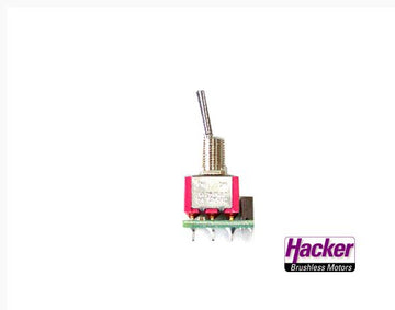2-Stufen-Schalter (kurz) für Jeti Duplex DS Sender, Hacker # 80001550