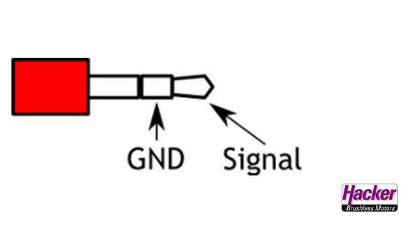 PPM-DSC-Buchse-Rot (stereo) für Jeti Duplex Sender DC/DS-16, # 80001553