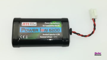 Transmitter battery Power Ion 6200 for Jeti Duplex DC/DS transmitters, 99g