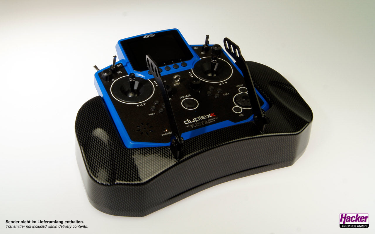 Pult (Carbon-Optik) für JETI Duplex Handsender DS-12, Hacker # 80001667