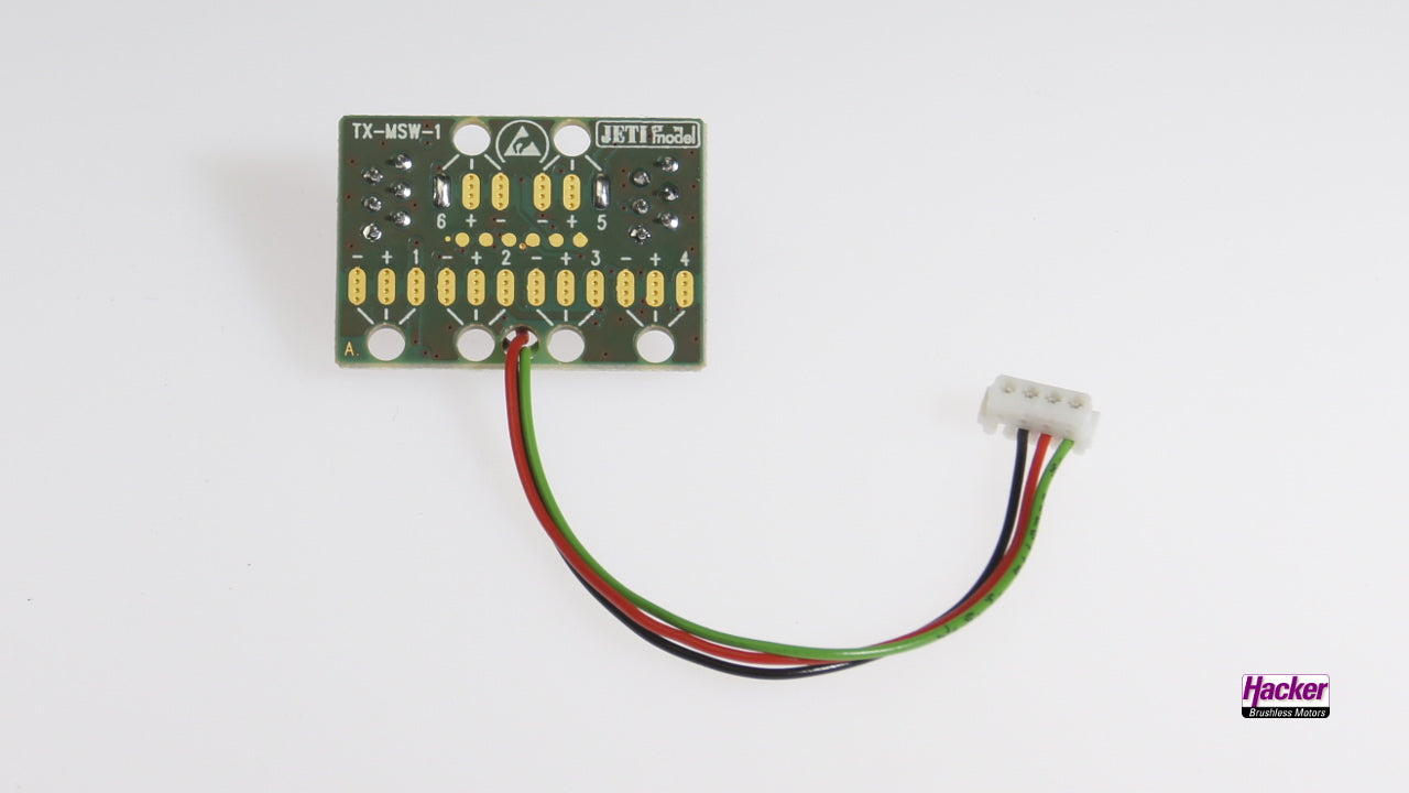 DUPLEX 2.4EX MSW-Erweiterungsmodul für DC/DS-Sender, Hacker # 80001669