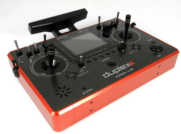 Tray Transmitter DC-16 II Carbon Line Red Multimode, incl. REX 10
