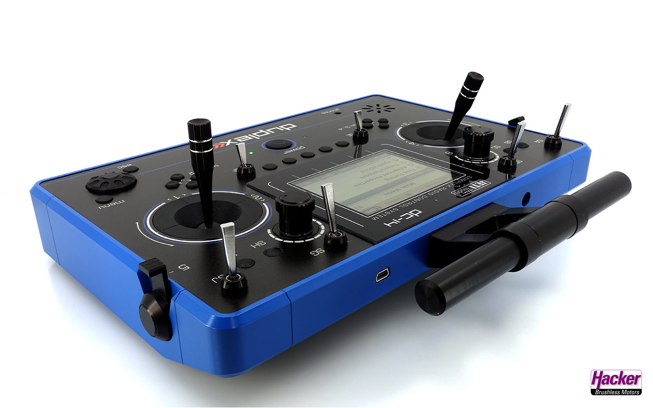 DC-14 II, Duplex 2.4, Tray Transmitter, Blue, Multimode, Hacker # 80001690
